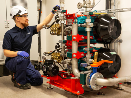 Service person with LPU